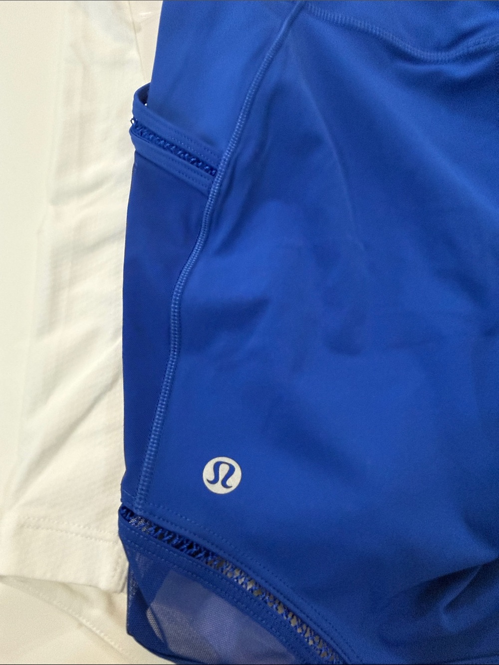Lululemon fast and free high-rise short 6 inch lace trim